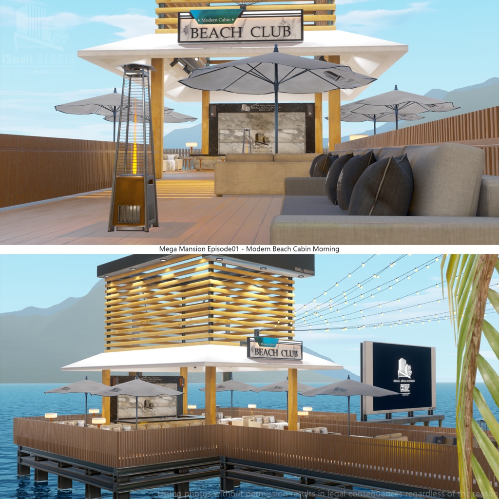 Mega Mansion Episode01 Modern Beach Cabin