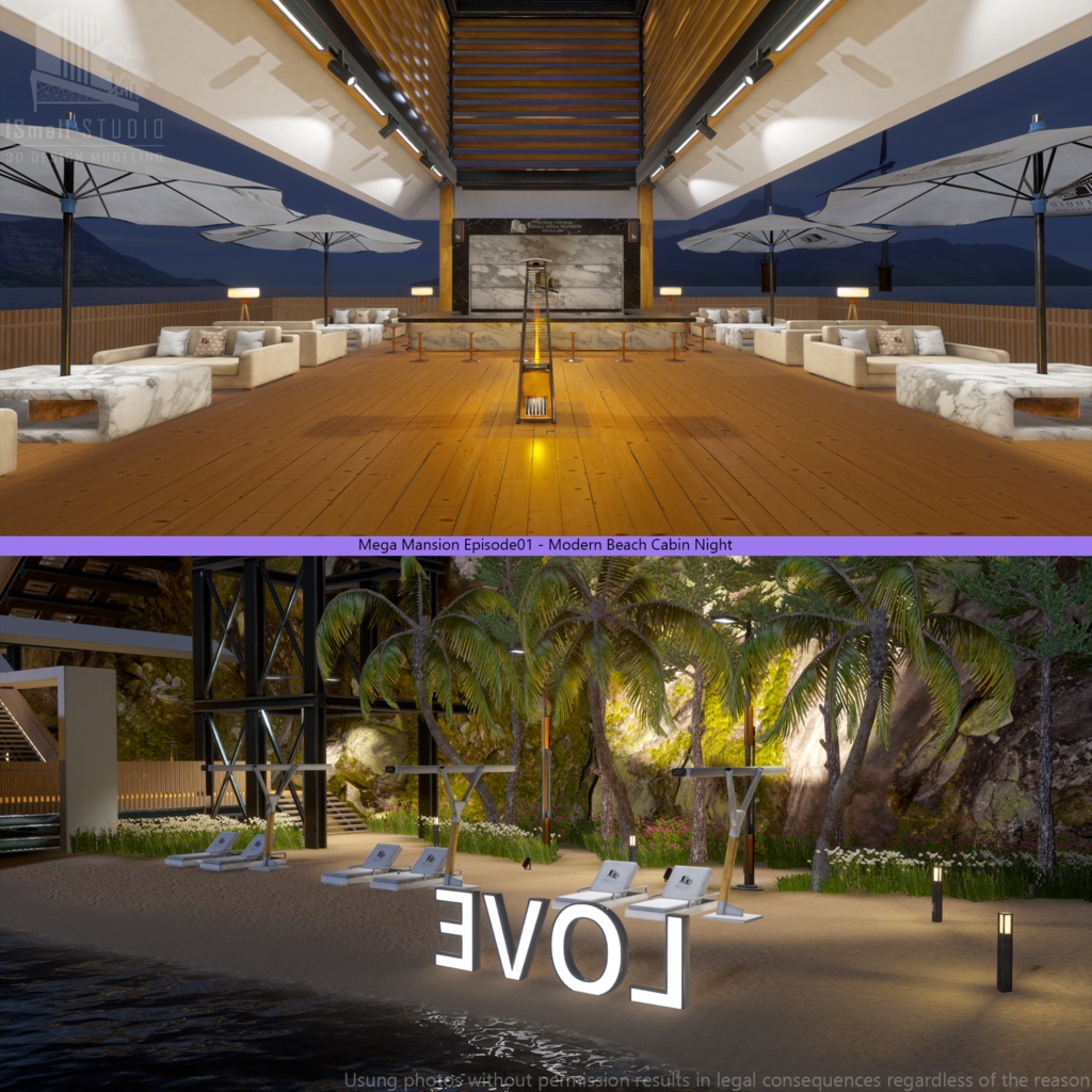 Mega Mansion Episode01 Modern Beach Cabin