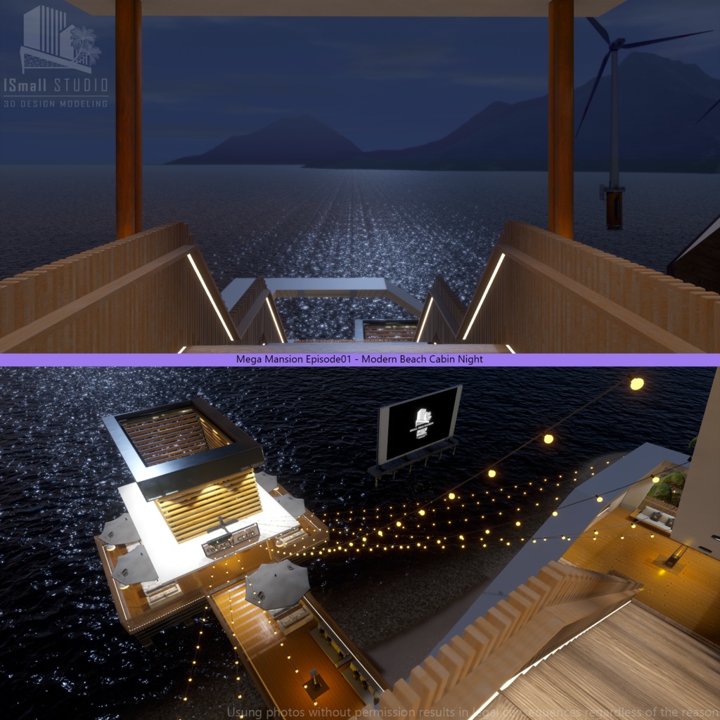 Mega Mansion Episode01 Modern Beach Cabin