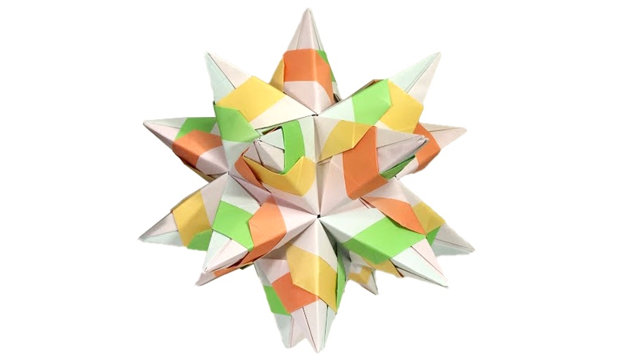 【折り方の動画】ふぇざすけA【ユニット折り紙】