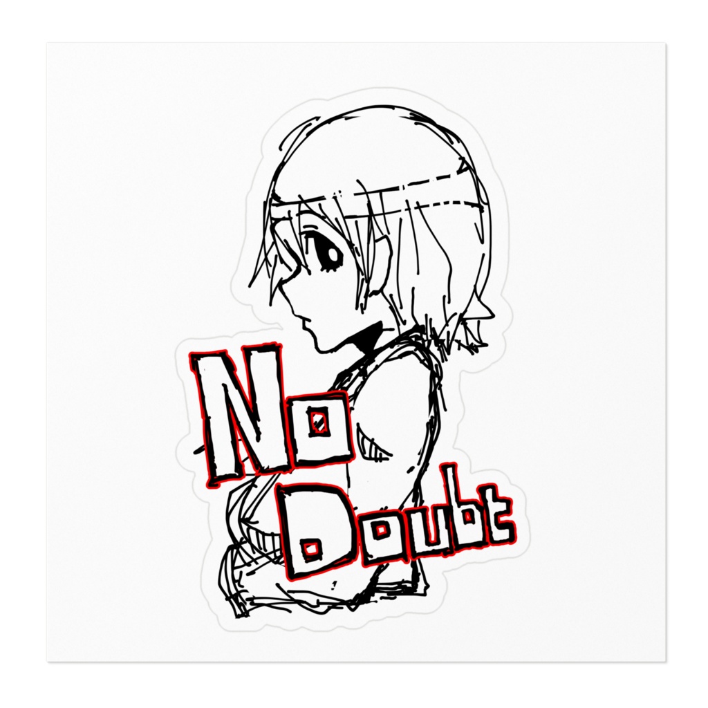 No Doubtステッカー