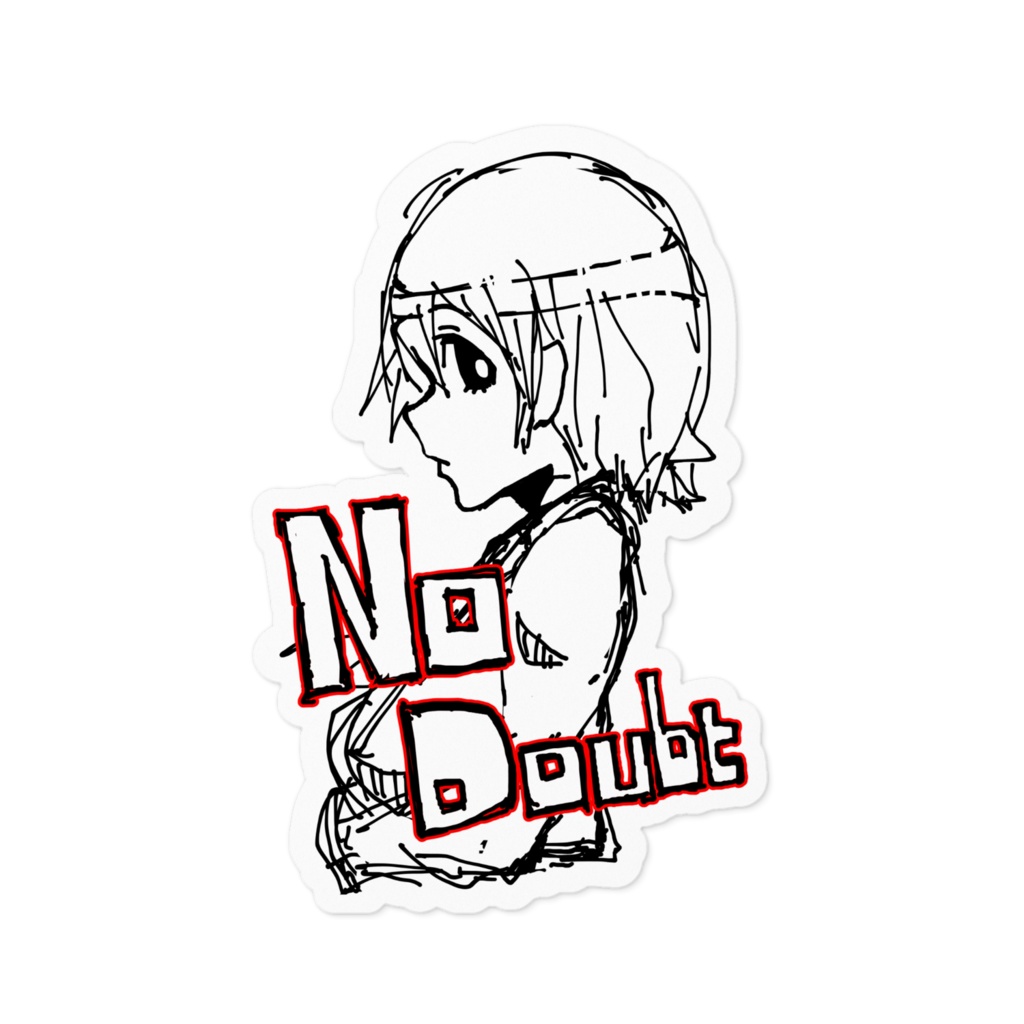 No Doubtステッカー