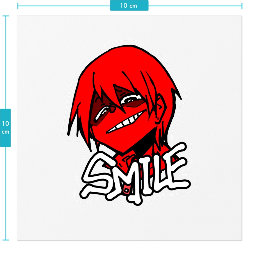 にっこりステッカー