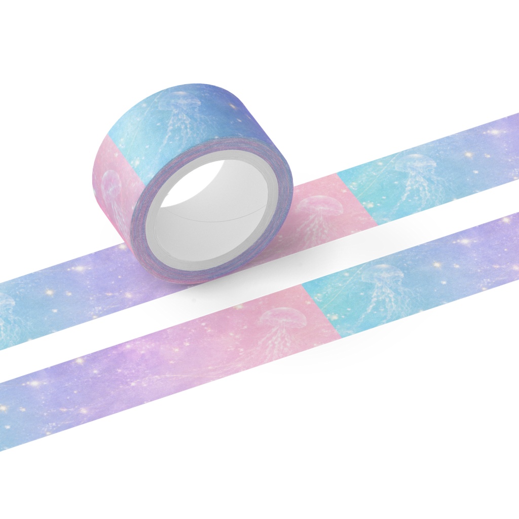 星海クラゲマスキングテープ