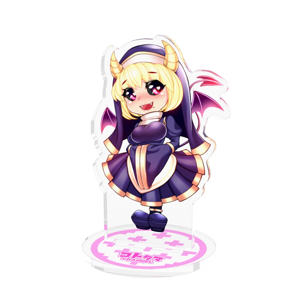 ぷちもんど佐々木ちゃん(悪魔ver) アクリルフィギュア