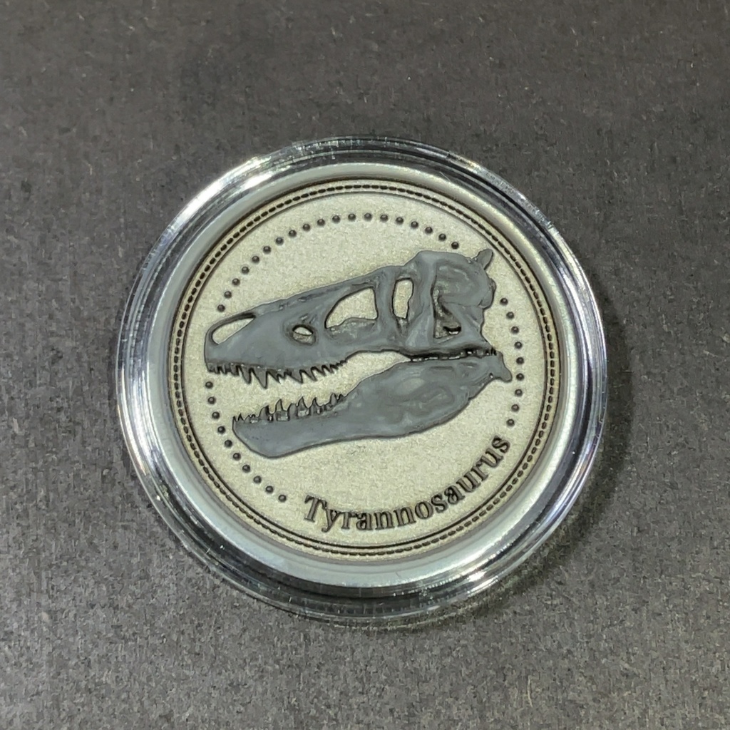 自家製　ティラノサウルス コイン
