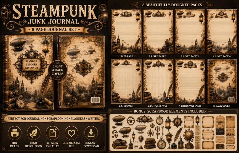 Steampunk journal - スチームパンク・ジャーナル
