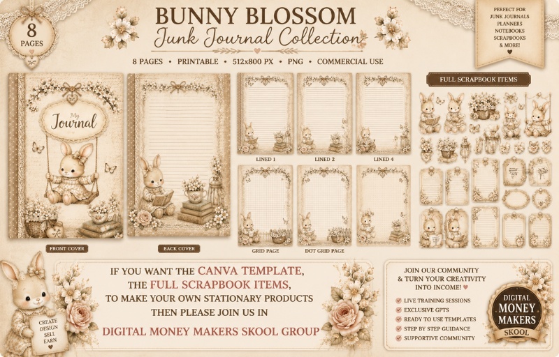 Bunny Blossom free PNG