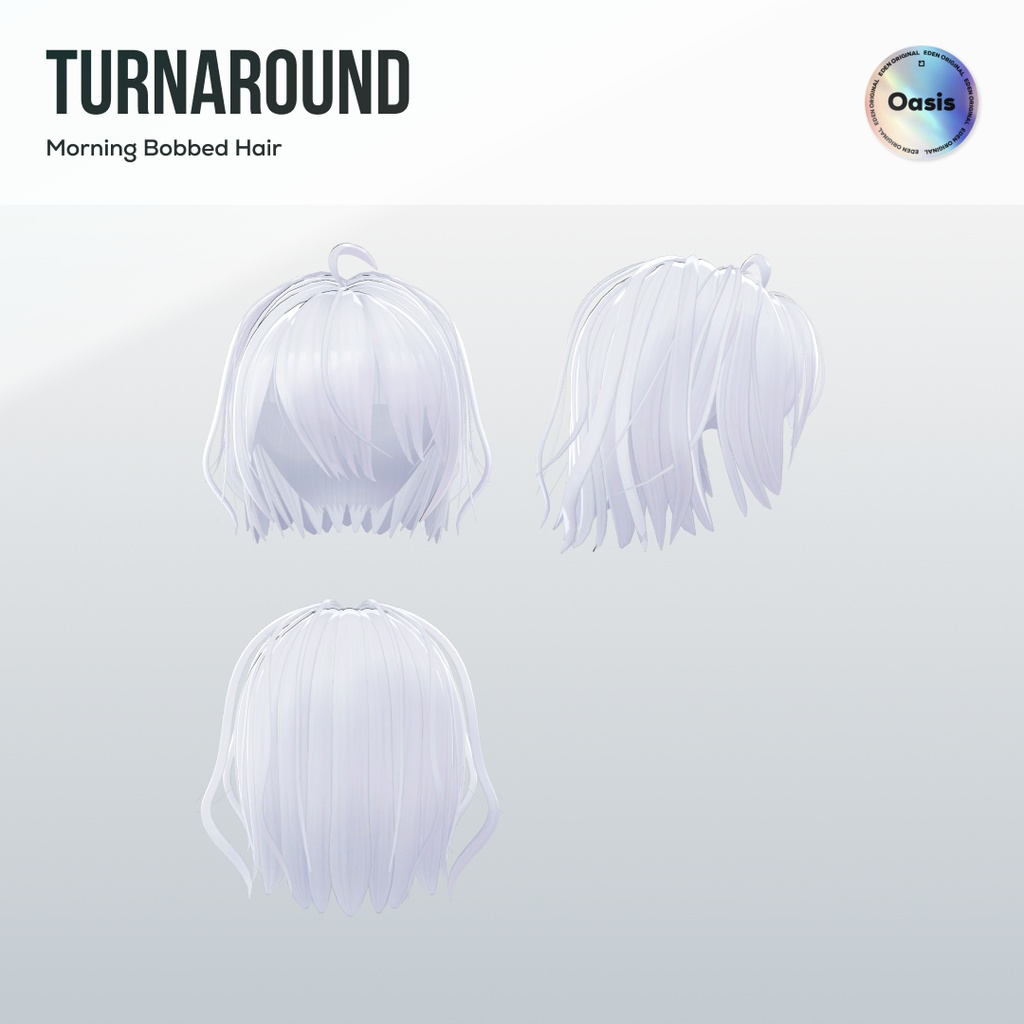 Morning Bobbed hair (VRC用)