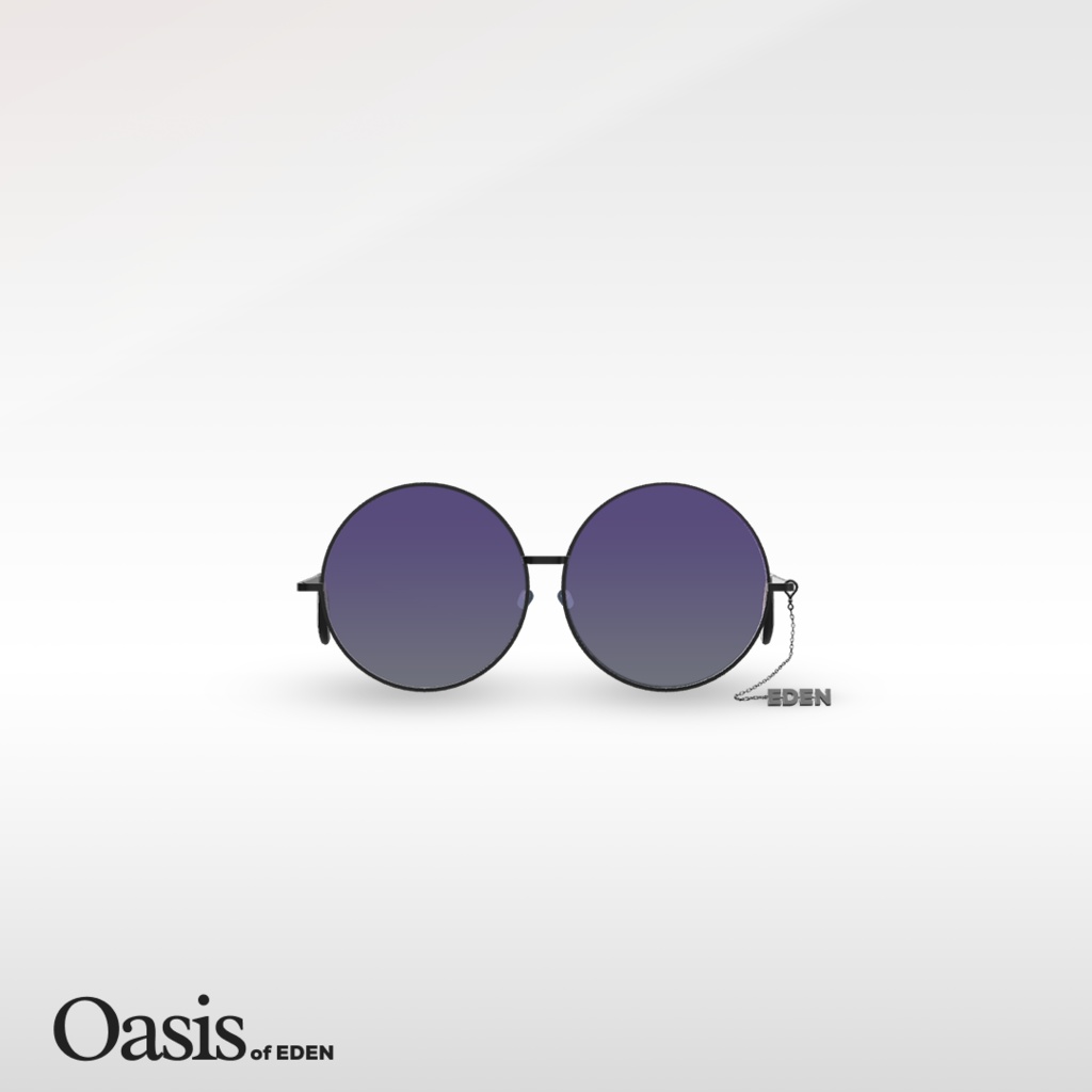 Labyrinth Round Glasses 「EDEN Oasis」