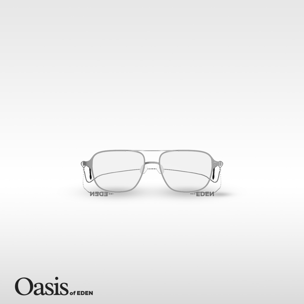 Zenity Square Glasses 「EDEN Oasis」