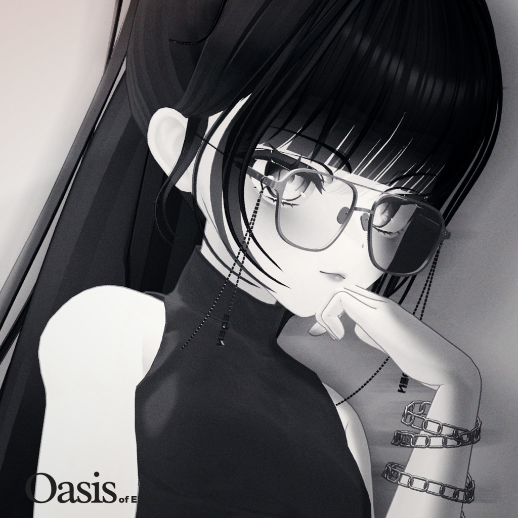 Zenity Square Glasses 「EDEN Oasis」