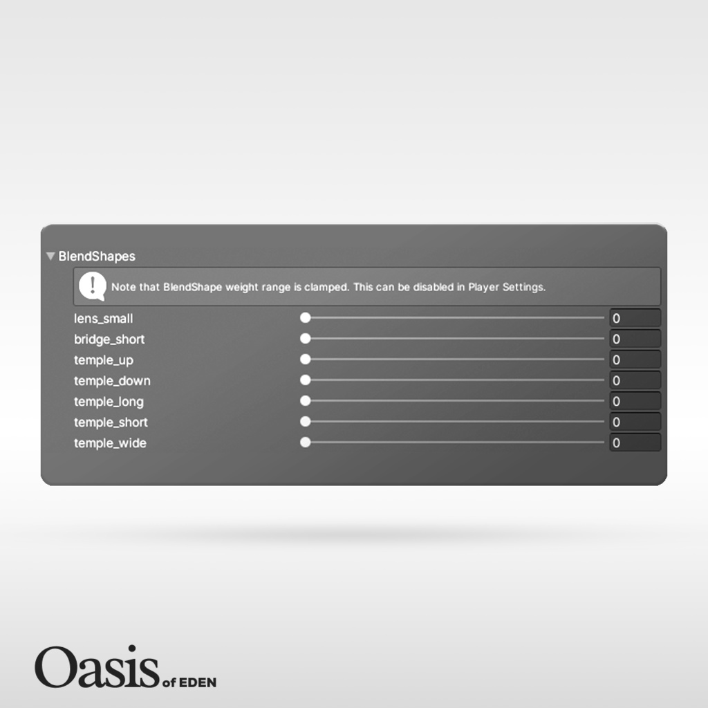 Eclipse Half-eye Glasses 「EDEN Oasis」