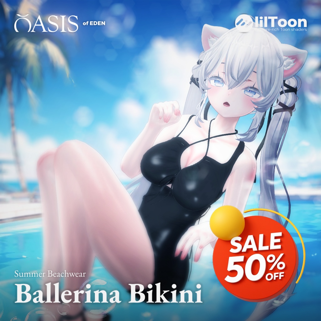 Ballerina Bikini バレリーナビキニ 「EDEN Oasis」