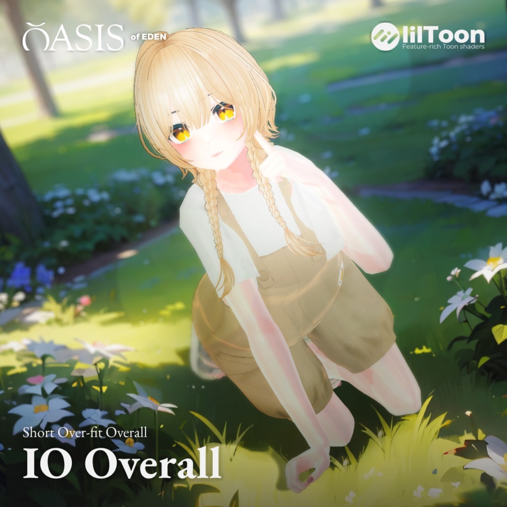 ✨30%SALE✨ 【5アバター対応】IO Overall オーバーオール 「EDEN Oasis」 