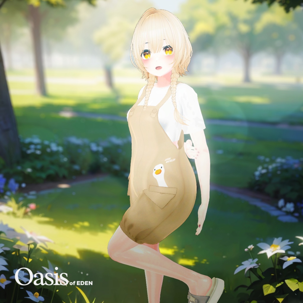 【5アバター対応】IO Overall オーバーオール 「EDEN Oasis」