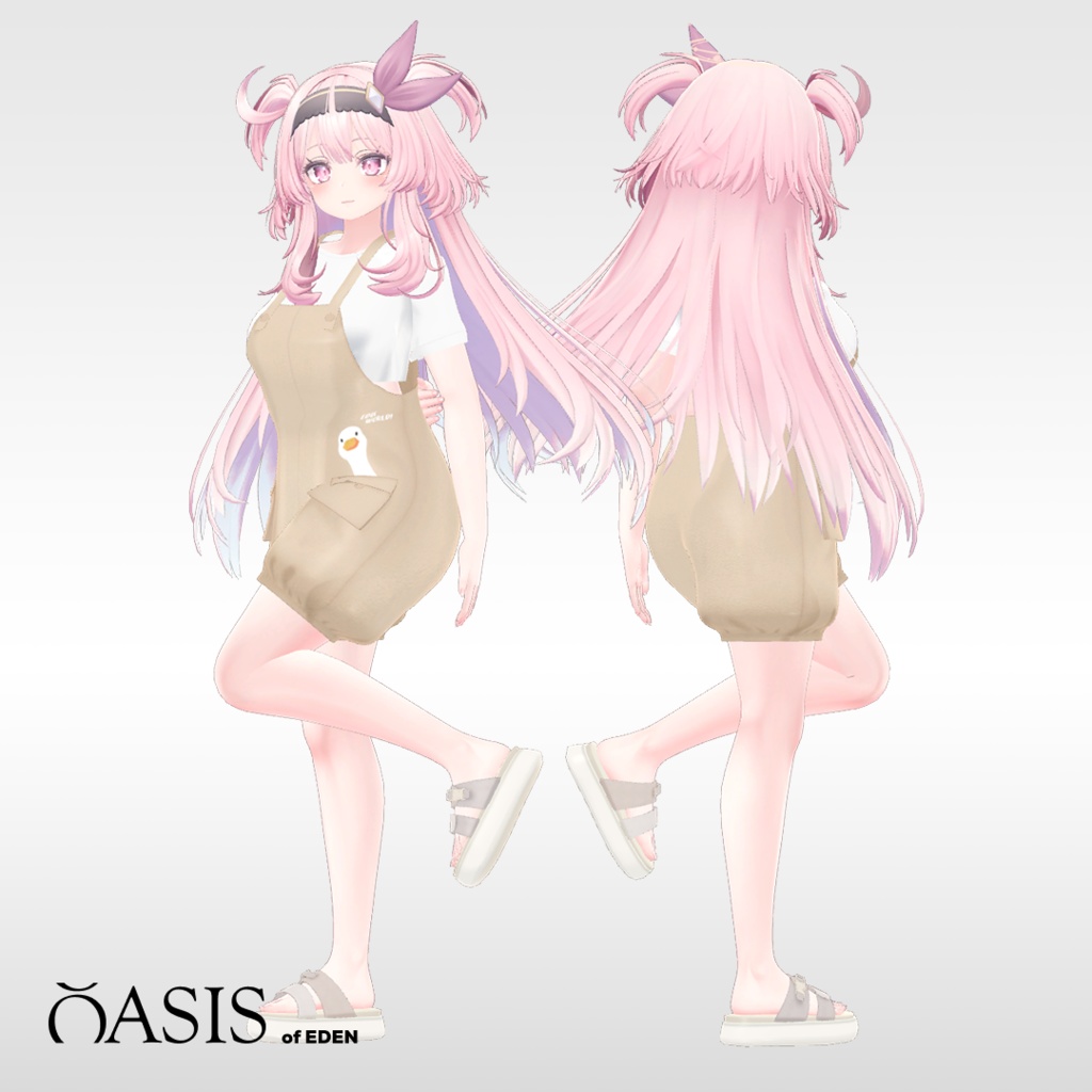 【5アバター対応】IO Overall オーバーオール 「EDEN Oasis」