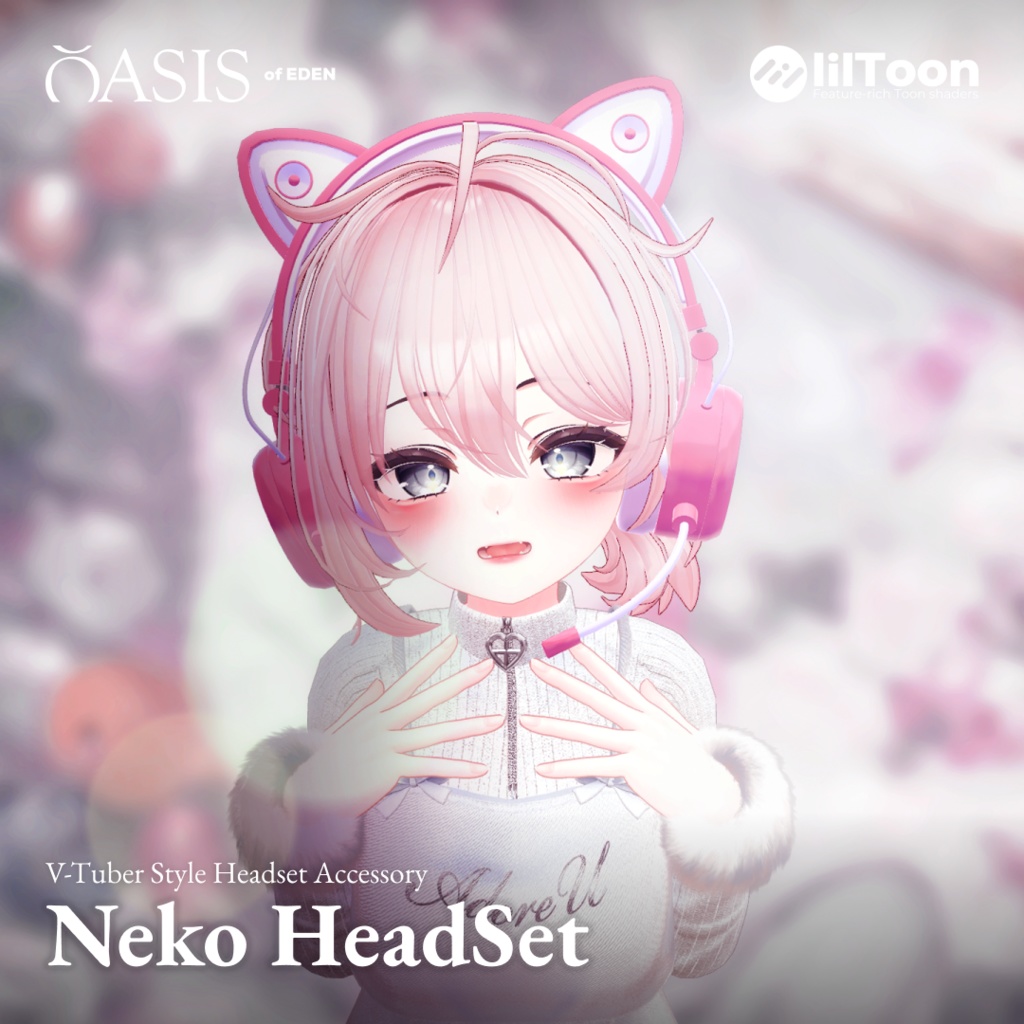 ✨30%SALE✨Neko HeadSet ネコ·ヘッドセット 「EDEN Oasis」 