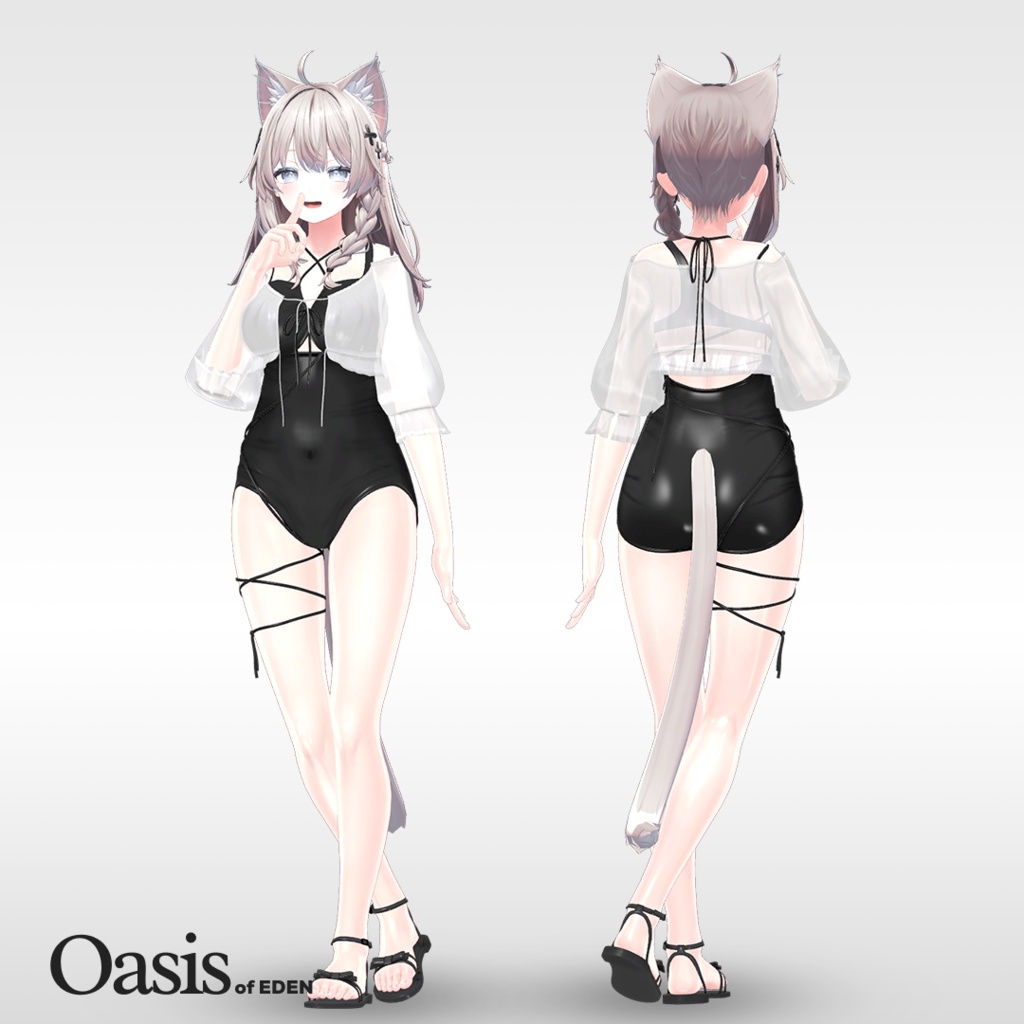 【4アバター対応】 Ballerina Bikini バレリーナビキニ 「EDEN Oasis」