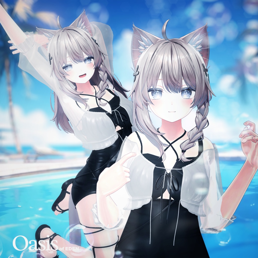 【4アバター対応】 Ballerina Bikini バレリーナビキニ 「EDEN Oasis」