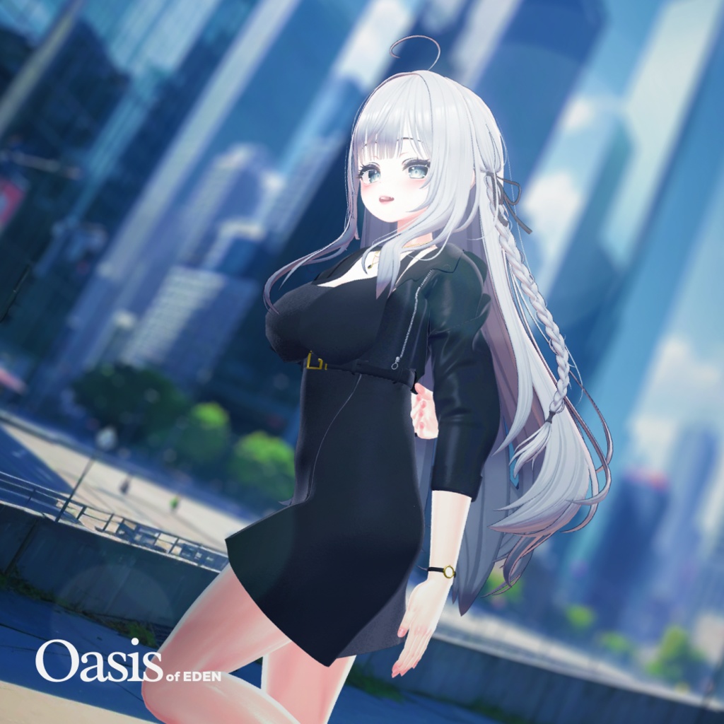 【5アバター対応】 Chic Day Dress 「EDEN Oasis」