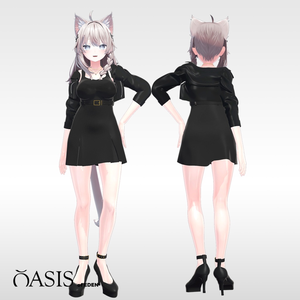 【5アバター対応】 Chic Day Dress 「EDEN Oasis」