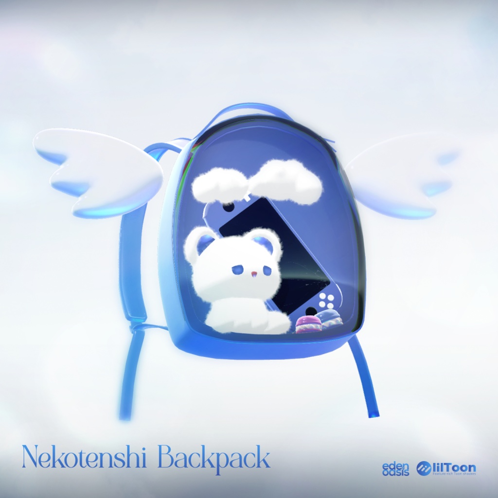 【Manuka用】Neko Tenshi Backpack 「EDEN Oasis」 
