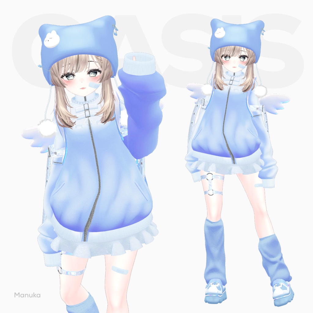 【7アバター対応】Neko Tenshi「EDEN Oasis」