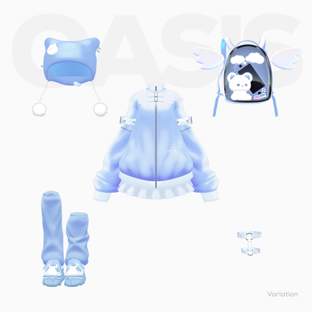 【7アバター対応】Neko Tenshi「EDEN Oasis」