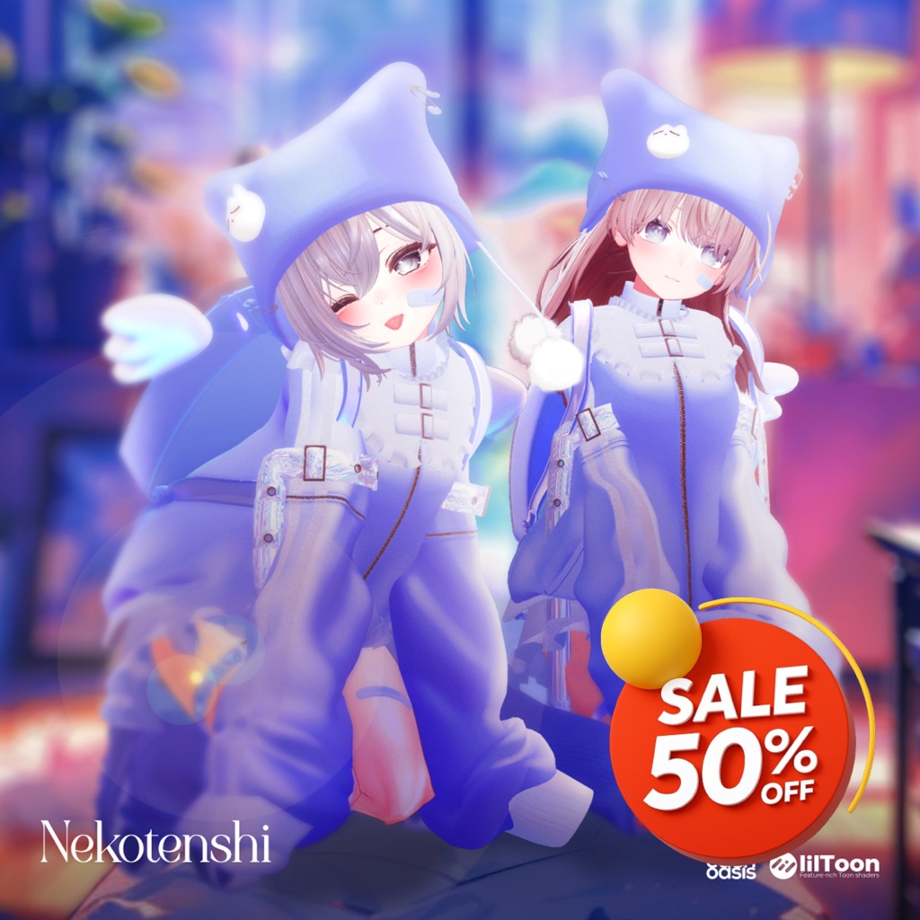 【7アバター対応】Neko Tenshi「EDEN Oasis」