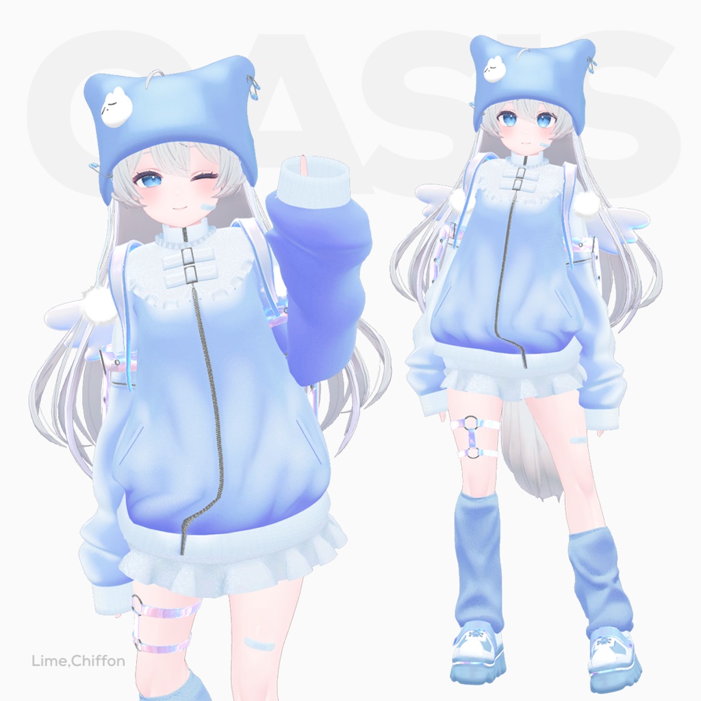 【7アバター対応】Neko Tenshi「EDEN Oasis」