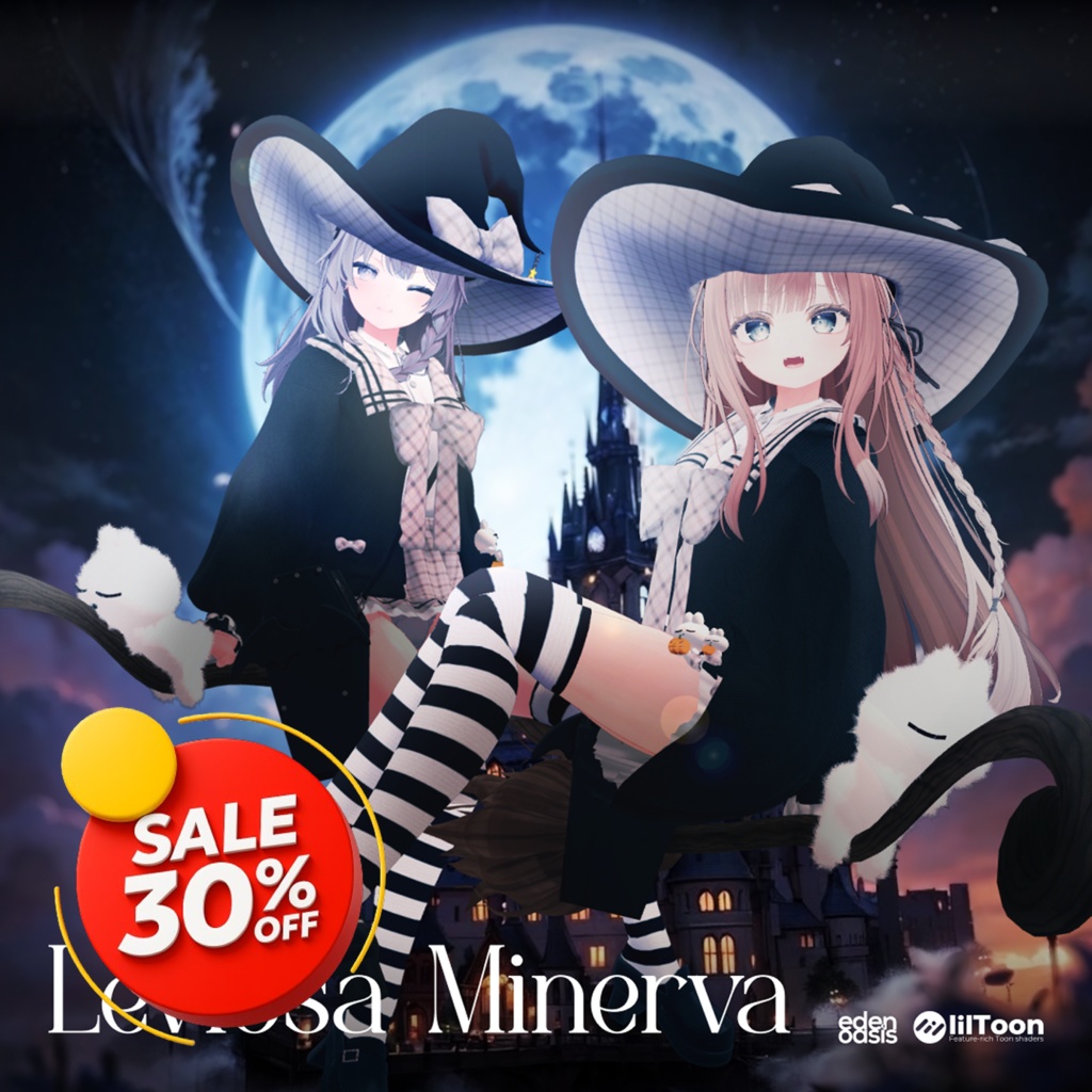 ✨9月SALE✨【3アバター対応】 Leviosa Minerva「EDEN Oasis」
