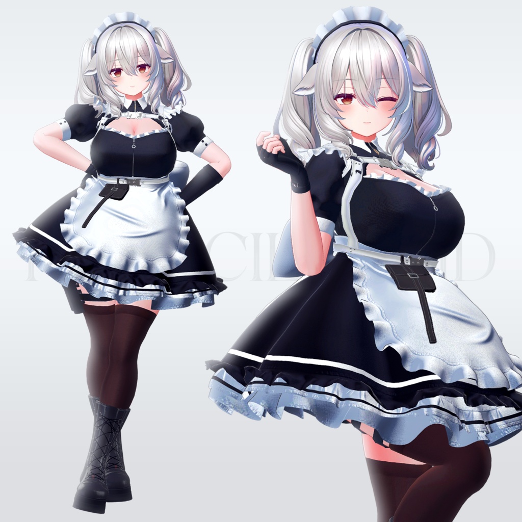 Runasil Maid Dress ルナシルメイド (+Milltina)【8アバター対応】
