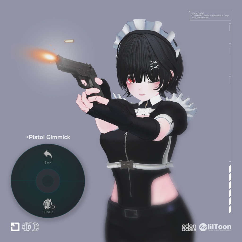 Runasil Maid Dress ルナシルメイド (+Milltina)【8アバター対応】