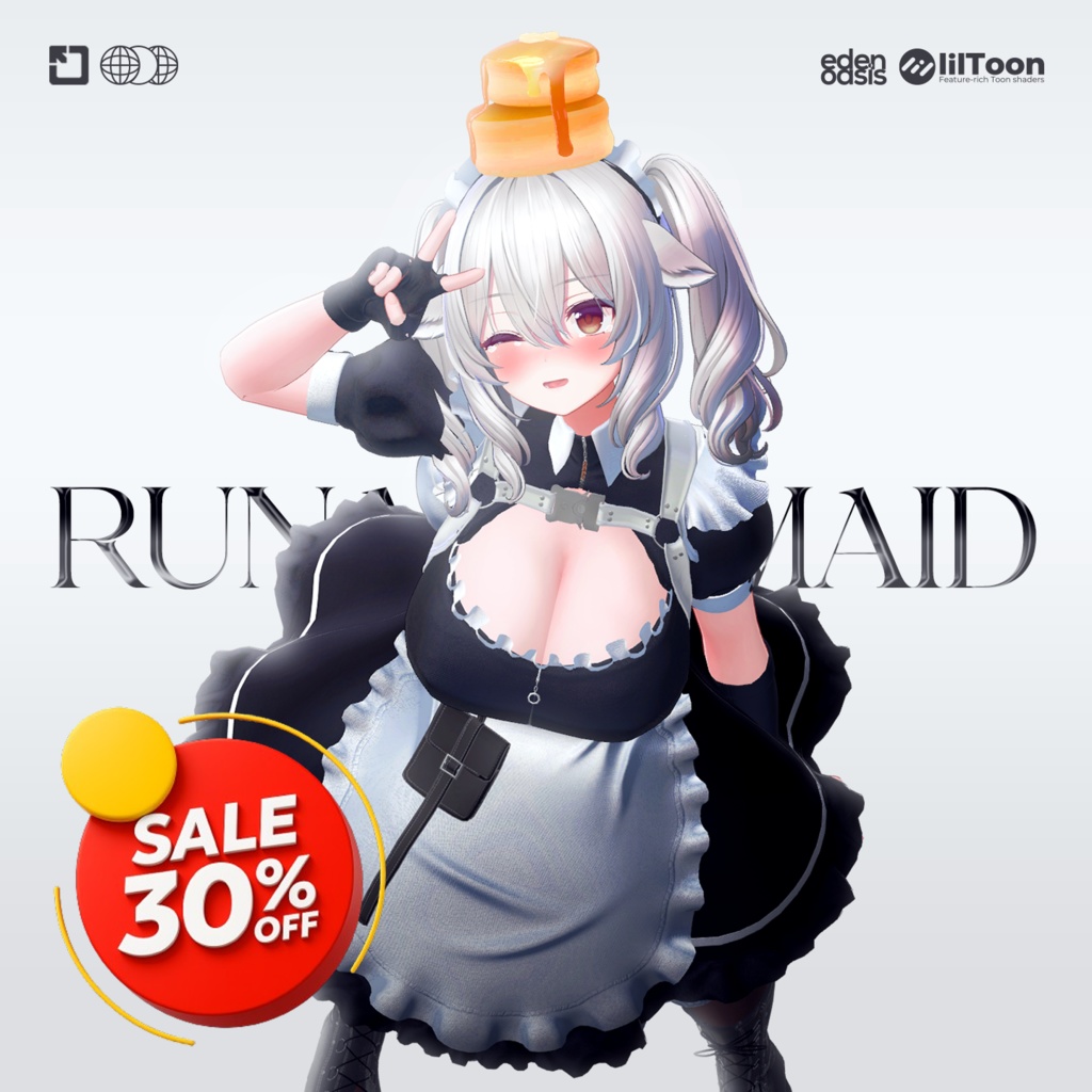 Runasil Maid Dress ルナシルメイド (+Milltina)【8アバター対応】