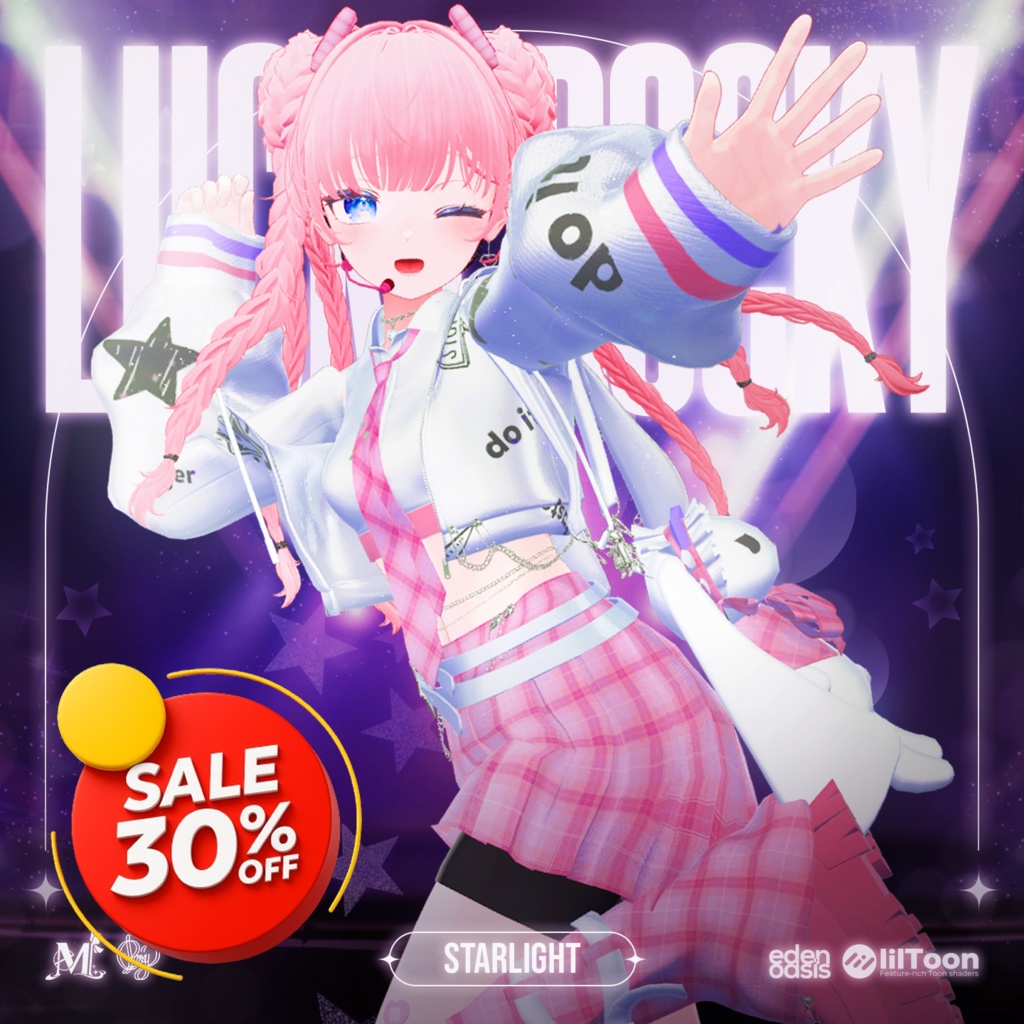 ✨30% OFF✨【7アバター対応】 Starlight スターライト 『Lucky Rocky』