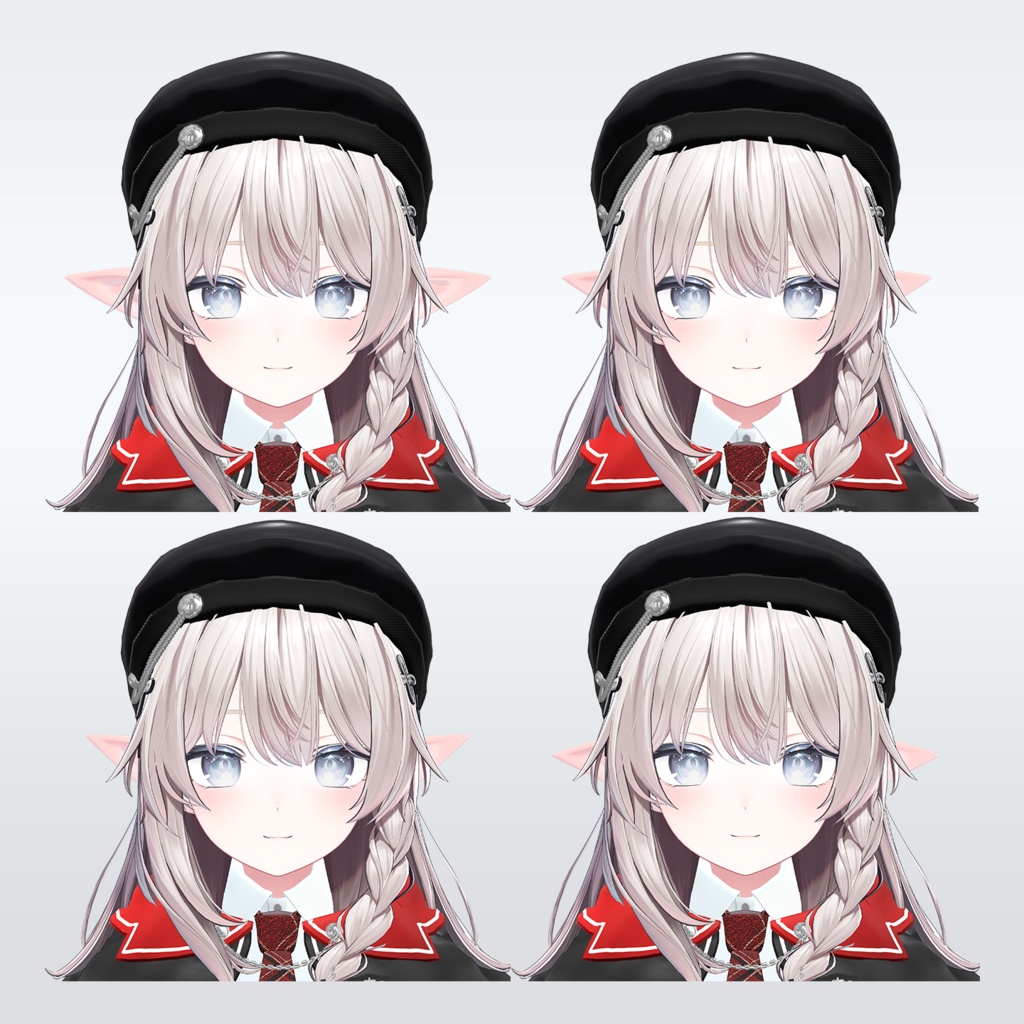 【8アバター対応】アカエル 制服 (AKAEL SEIFUKU)