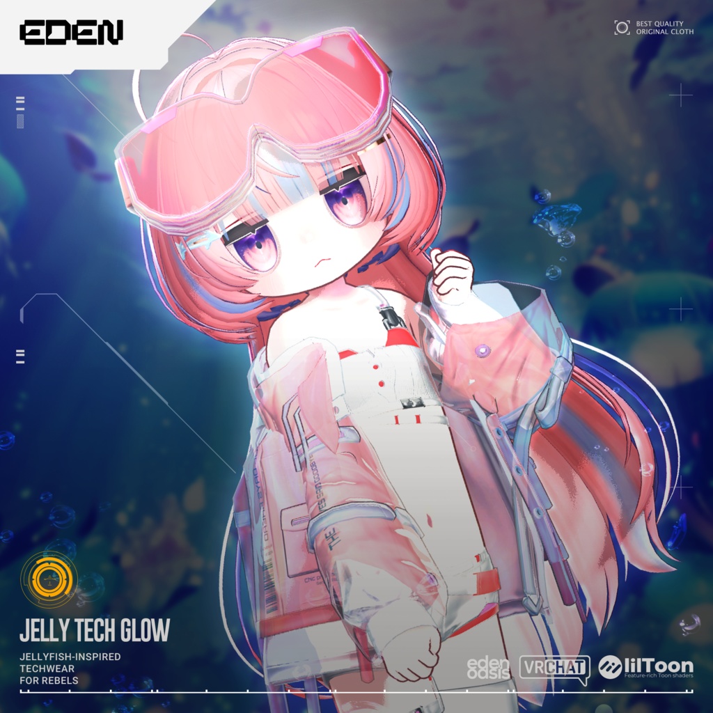 JELLY TECH GLOW 【15アバター対応】