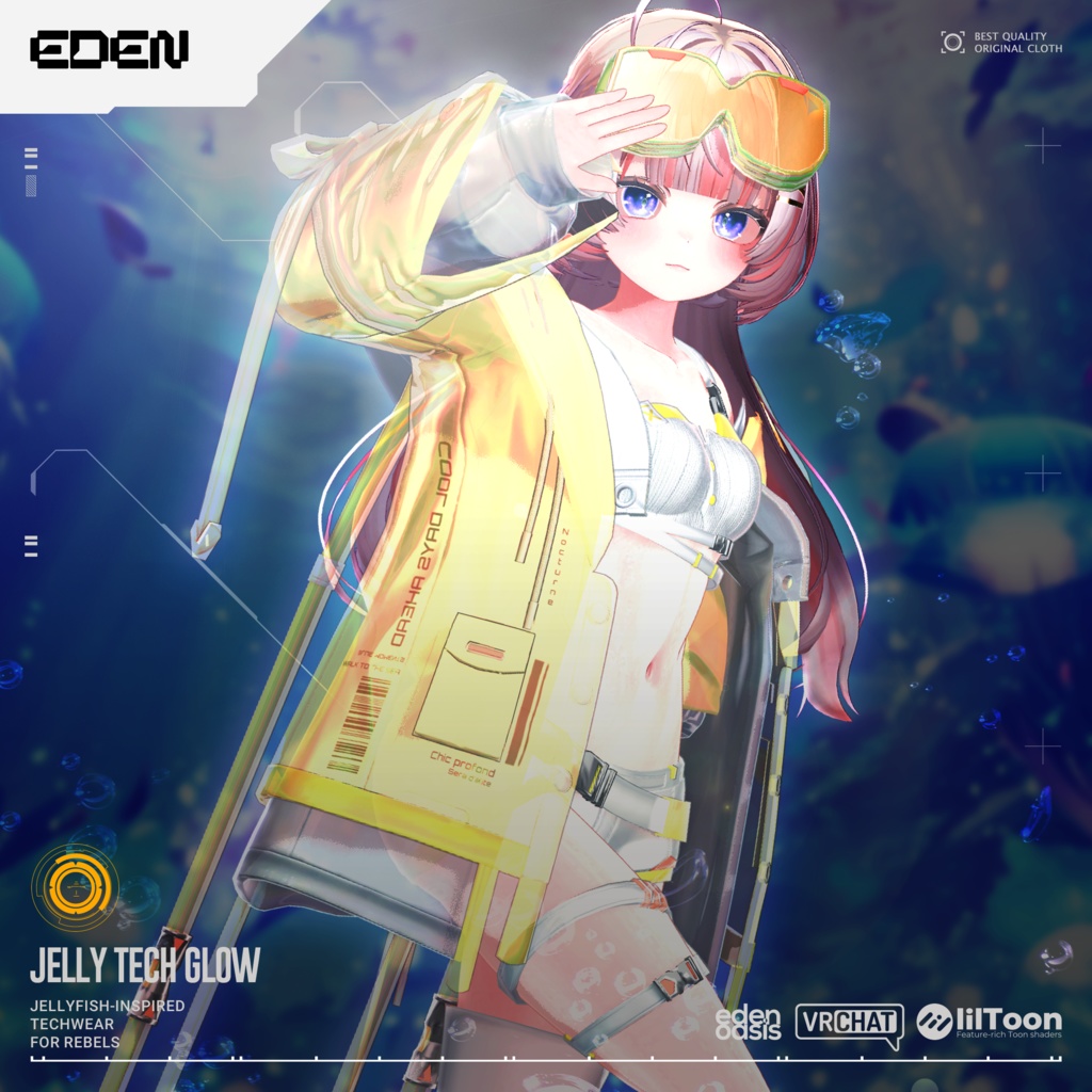 JELLY TECH GLOW 【15アバター対応】
