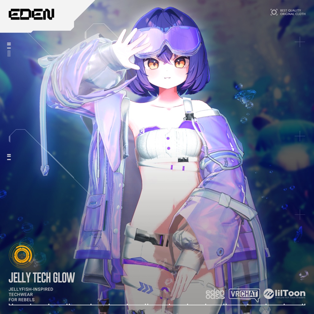JELLY TECH GLOW 【15アバター対応】