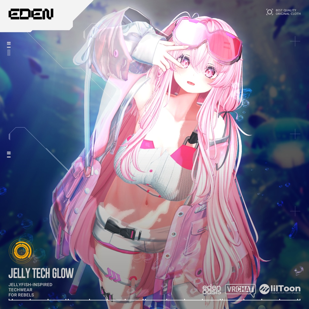 JELLY TECH GLOW 【15アバター対応】
