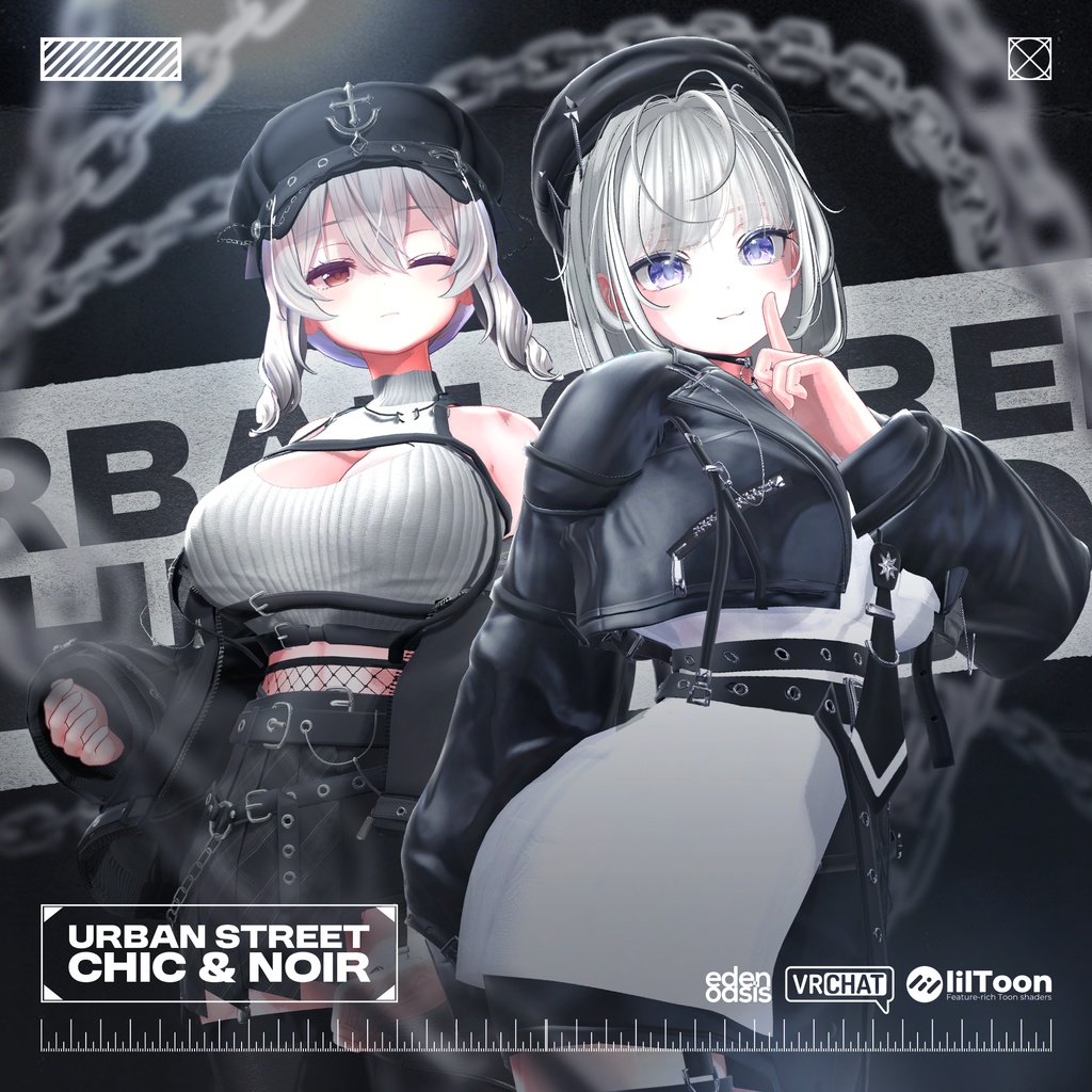 ✨ OPEN SALE✨DEEP CHIC & SILENT NOIR URBAN STREET  Package 【14アバター対応】