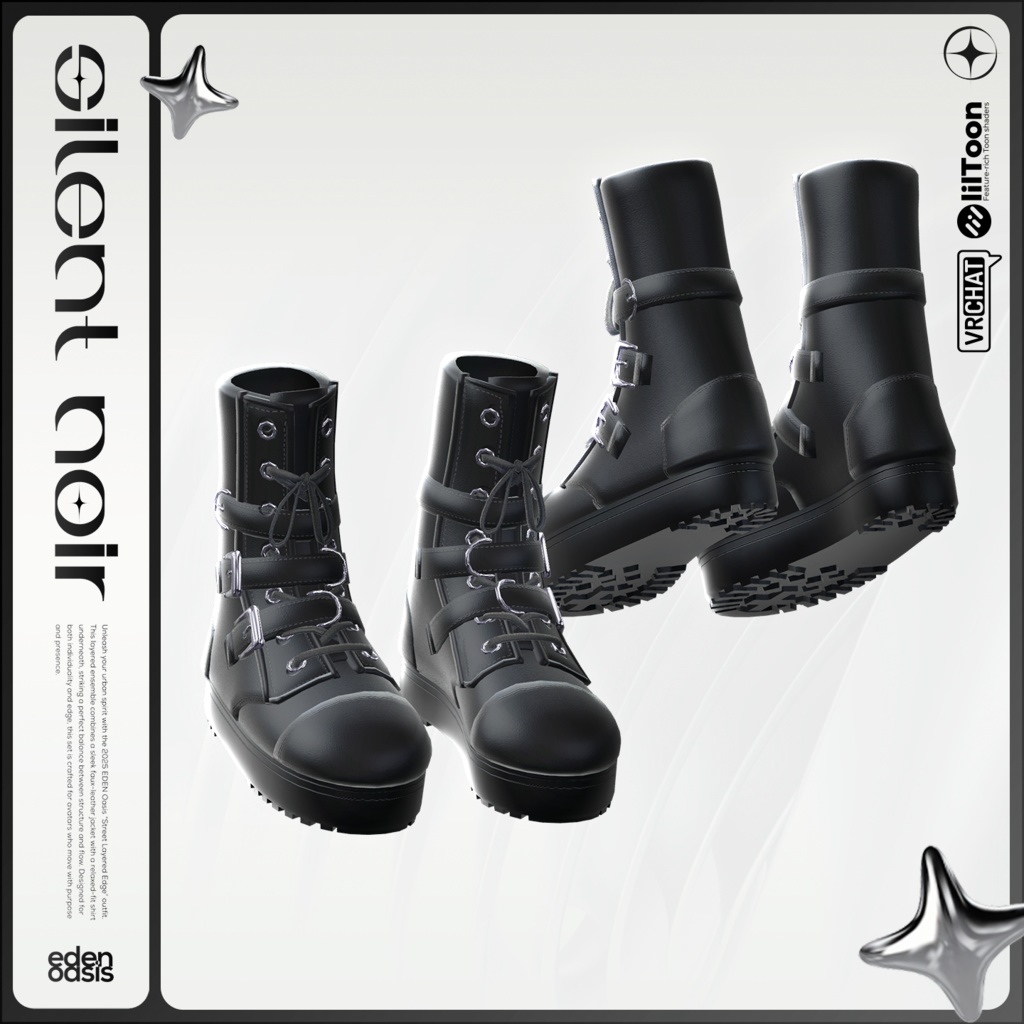 DEEP CHIC & SILENT NOIR URBAN STREET Package 【14アバター対応】