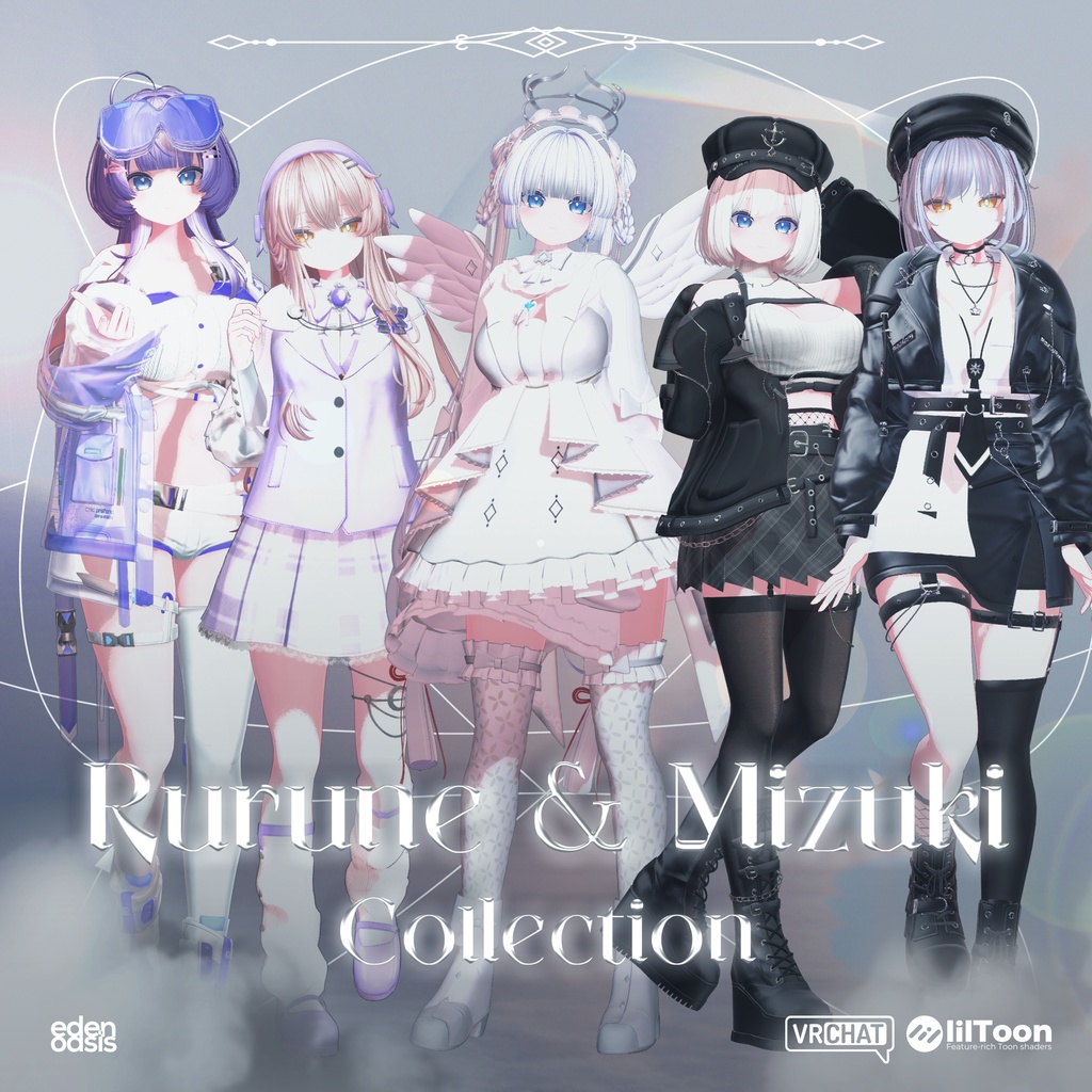 Rurune_Mizuki Collection ルルネ_瑞希【6 Clothes Package】