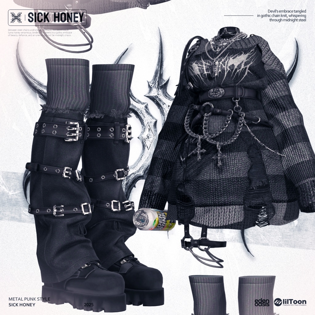 Sick Honey Street【16アバター対応】