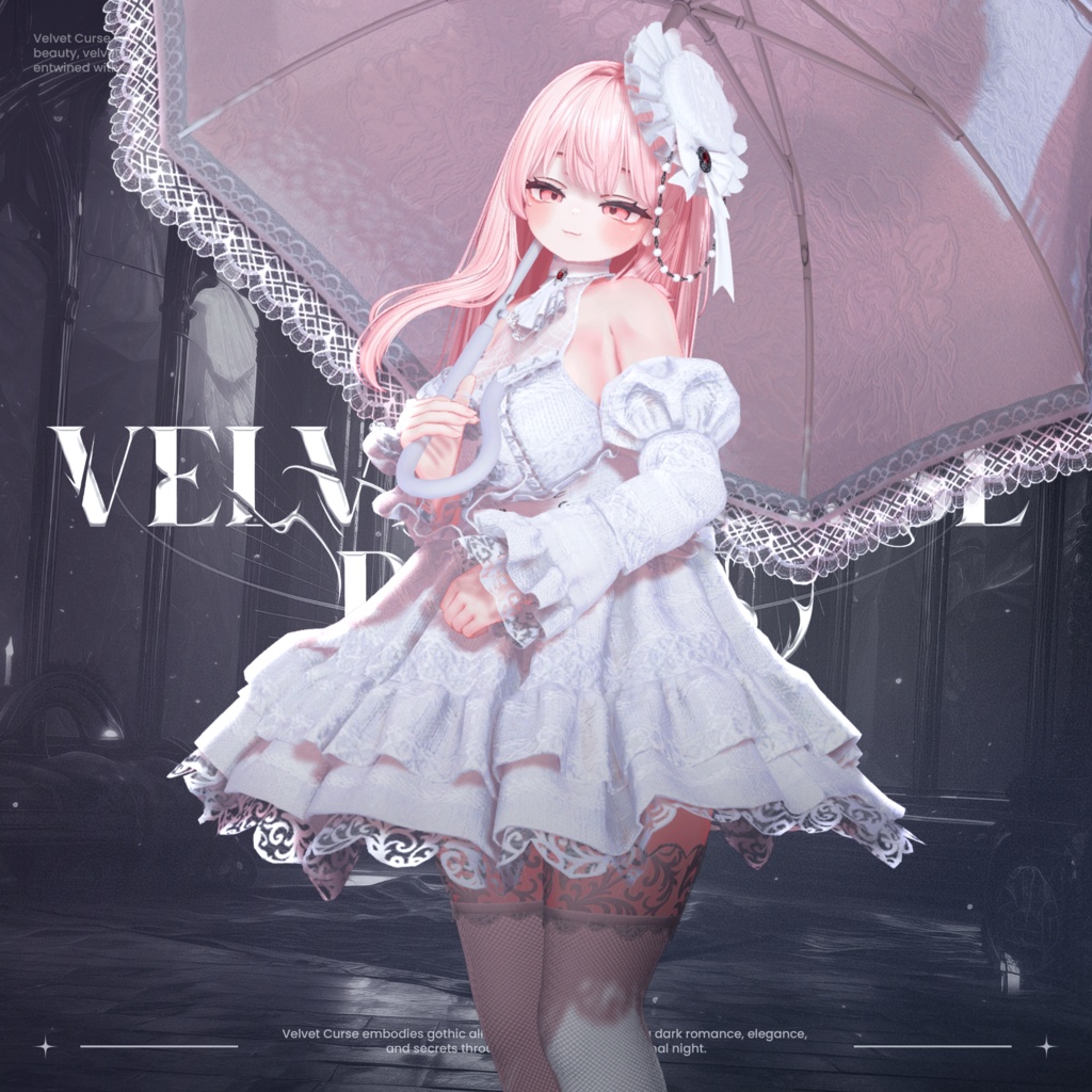 【Ichigo & Lashusha Update】Velvet Curse Dress【18アバター対応】