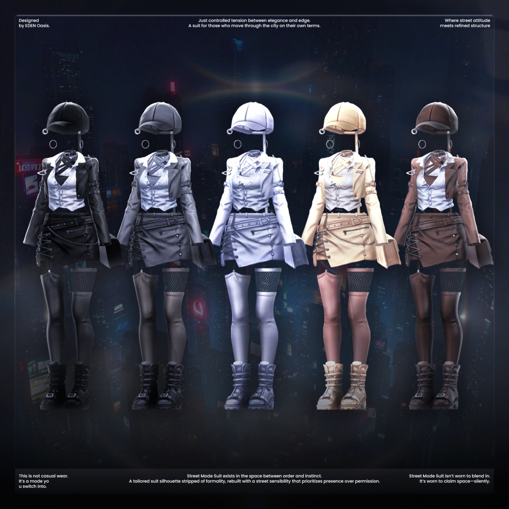 ✨発売間近✨ Street Mode Suit【18アバター対応】💙セール💙