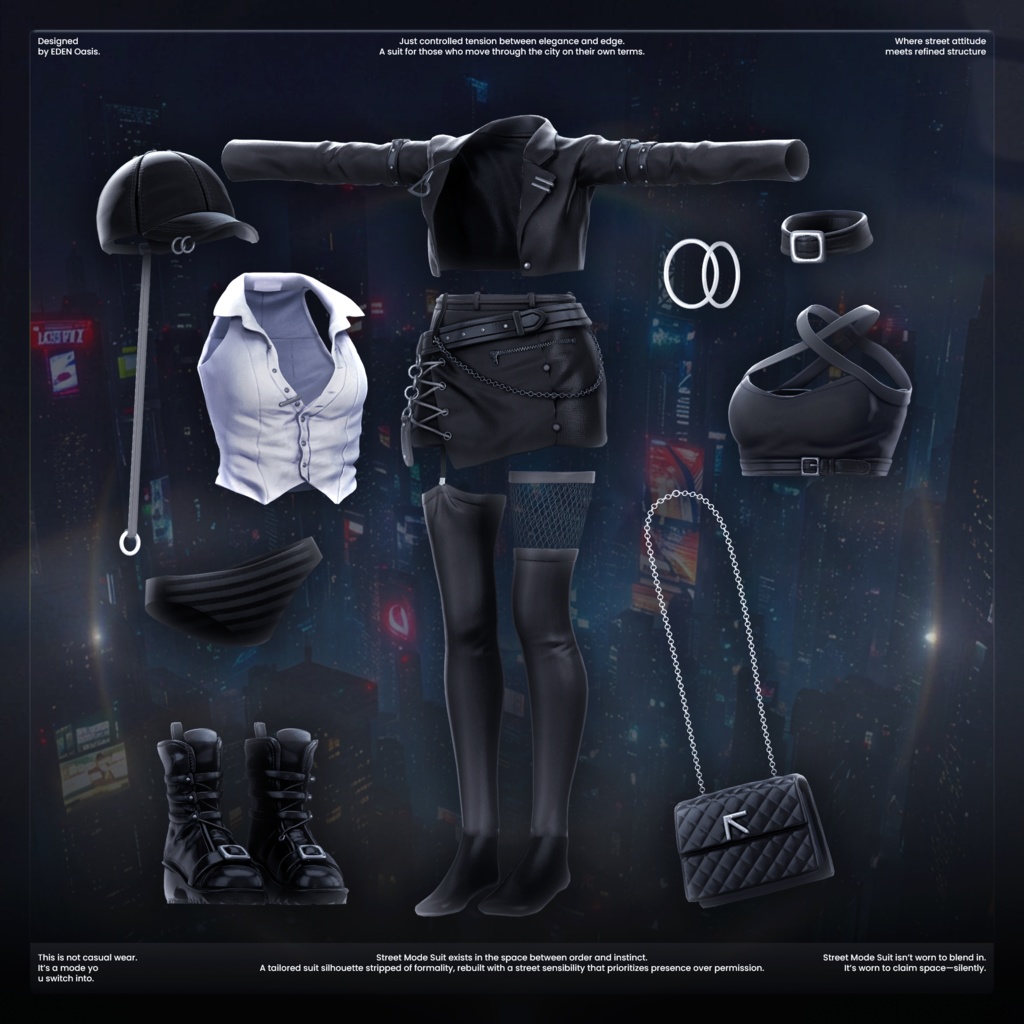 ✨発売間近✨ Street Mode Suit【18アバター対応】💙セール💙