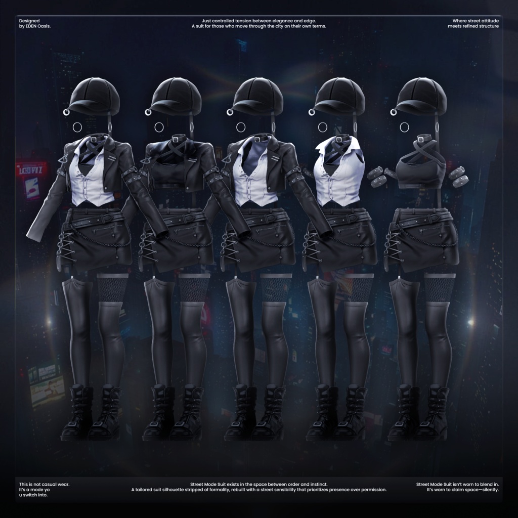 ✨発売間近✨ Street Mode Suit【18アバター対応】💙セール💙