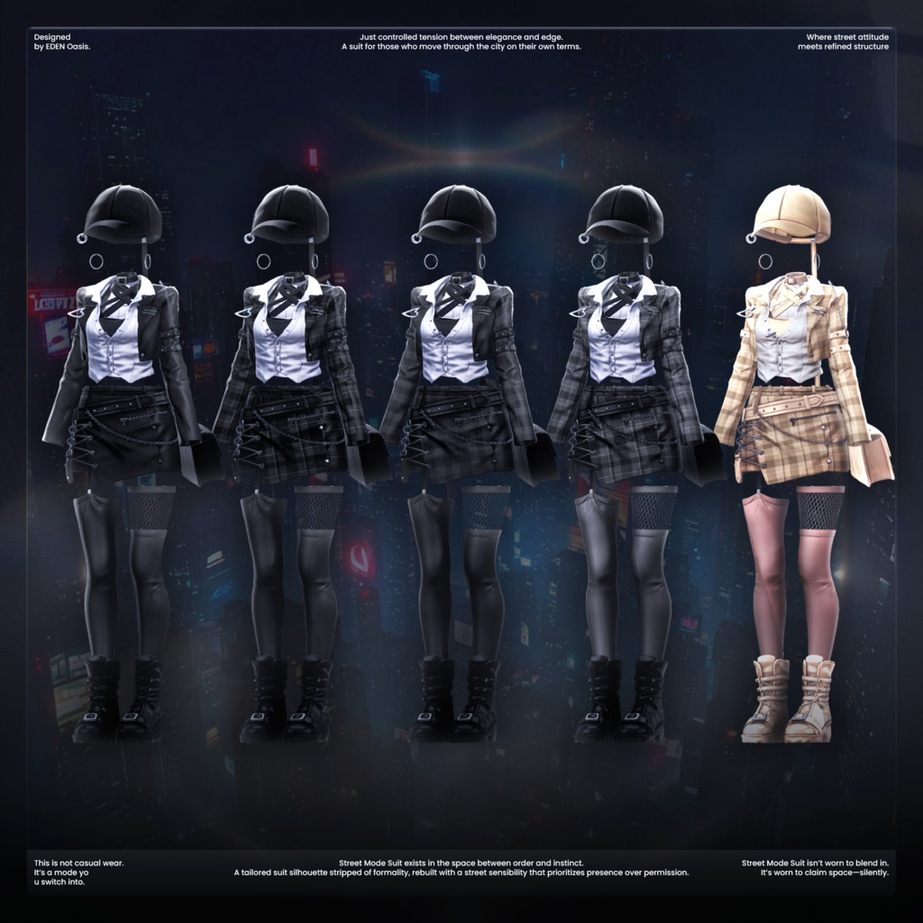 ✨発売間近✨ Street Mode Suit【18アバター対応】💙セール💙